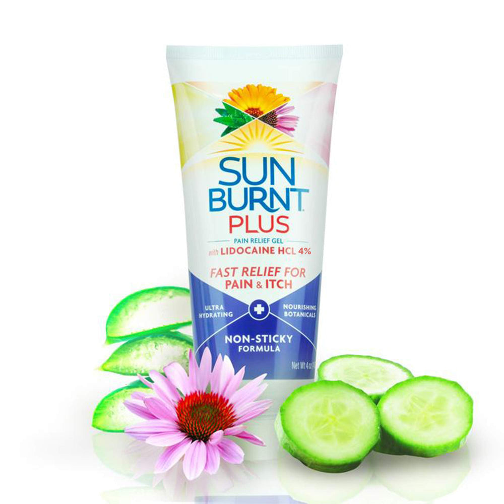 Sunburnt Plus echinacea-plant presentation signals botanical nourishment
