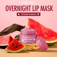 Sundae Glow lip mask overnight application demonstrates easy bedtime ritual for moisturized lips