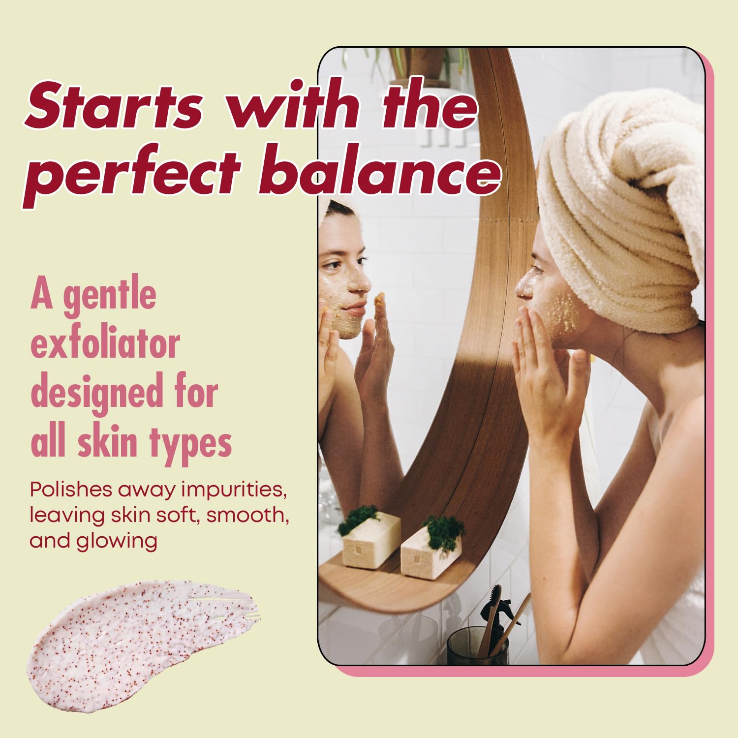 Sunday Essence usage guide shows 2–3 weekly applications for best results.