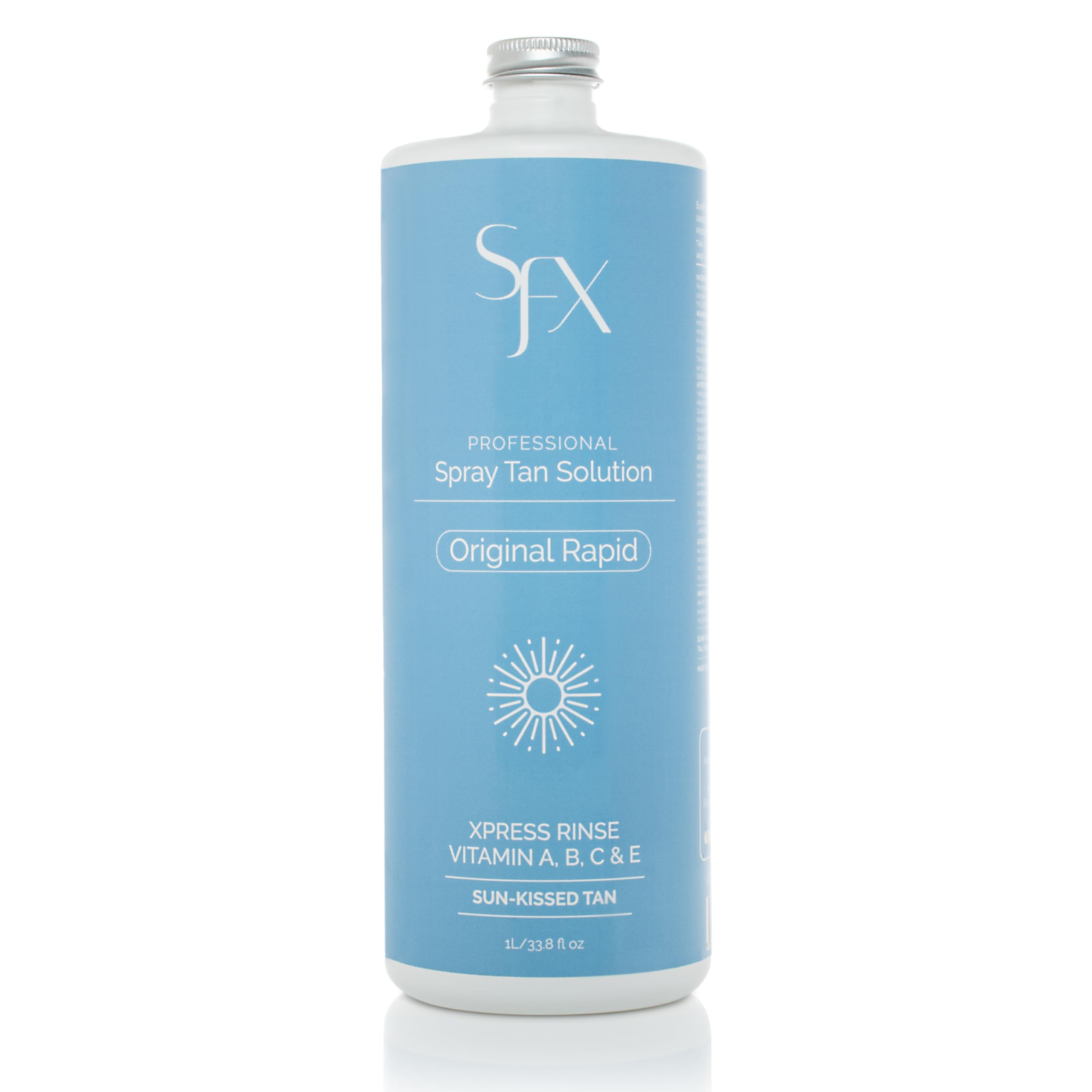 SunFX Rapid Light Summer bottle for a natural glow.