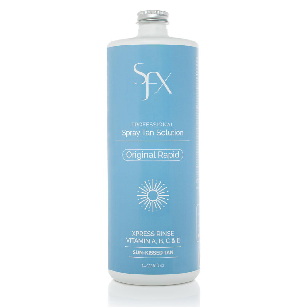 SunFX Rapid Light Summer bottle for a natural glow.