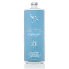 SunFX Rapid Light Summer bottle for a natural glow.