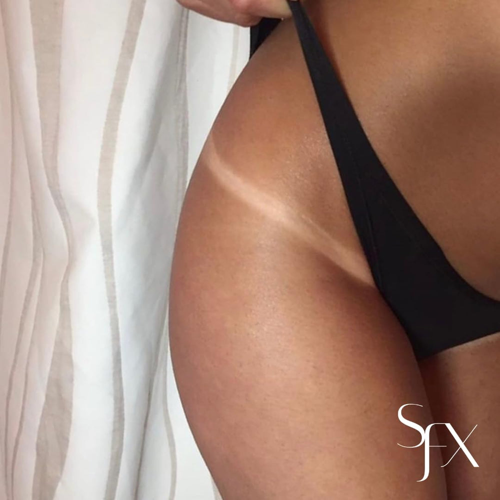SunFX Rapid step-by-step kit for home tanning.