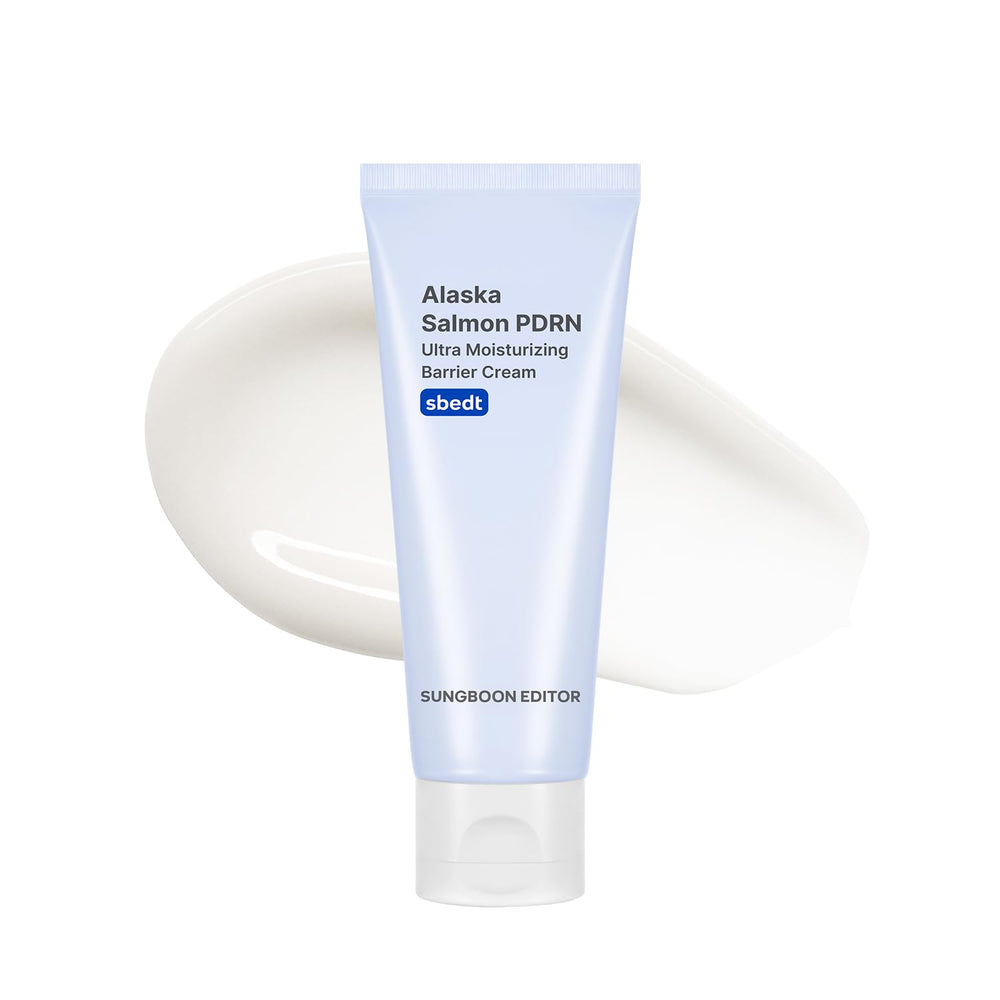 SUNGBOON EDITOR Alaska Salmon PDRN barrier cream jar for deep hydration