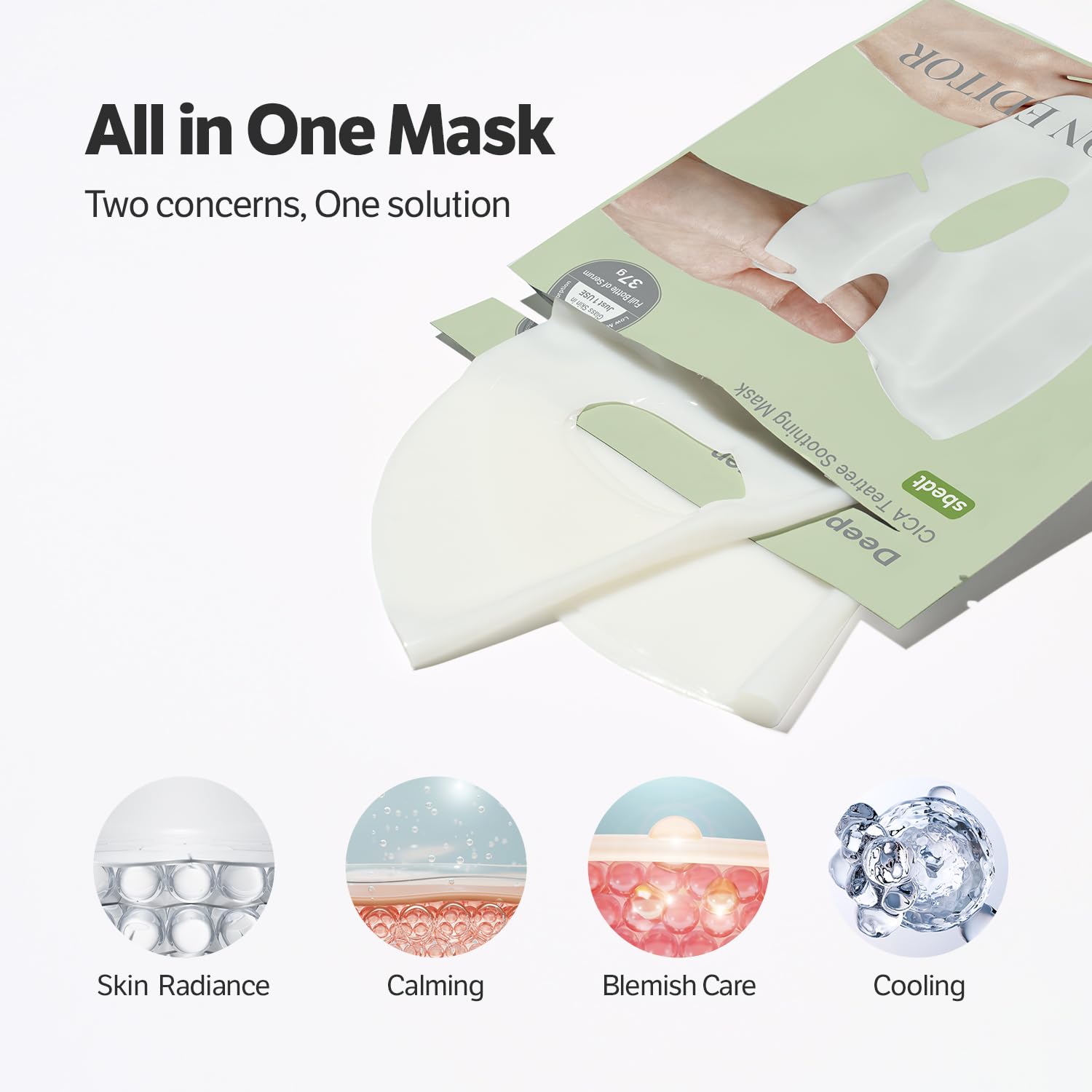 SUNGBOON EDITOR Centella Asiatica leaf water visual emphasizes calming benefits