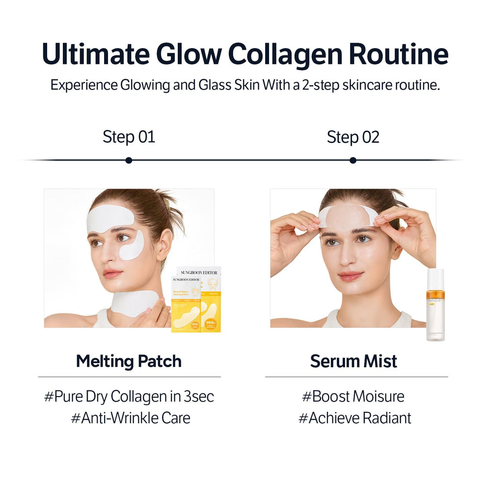 SUNGBOON EDITOR Deep Collagen Barrier Serum Mist hydration lasts all day