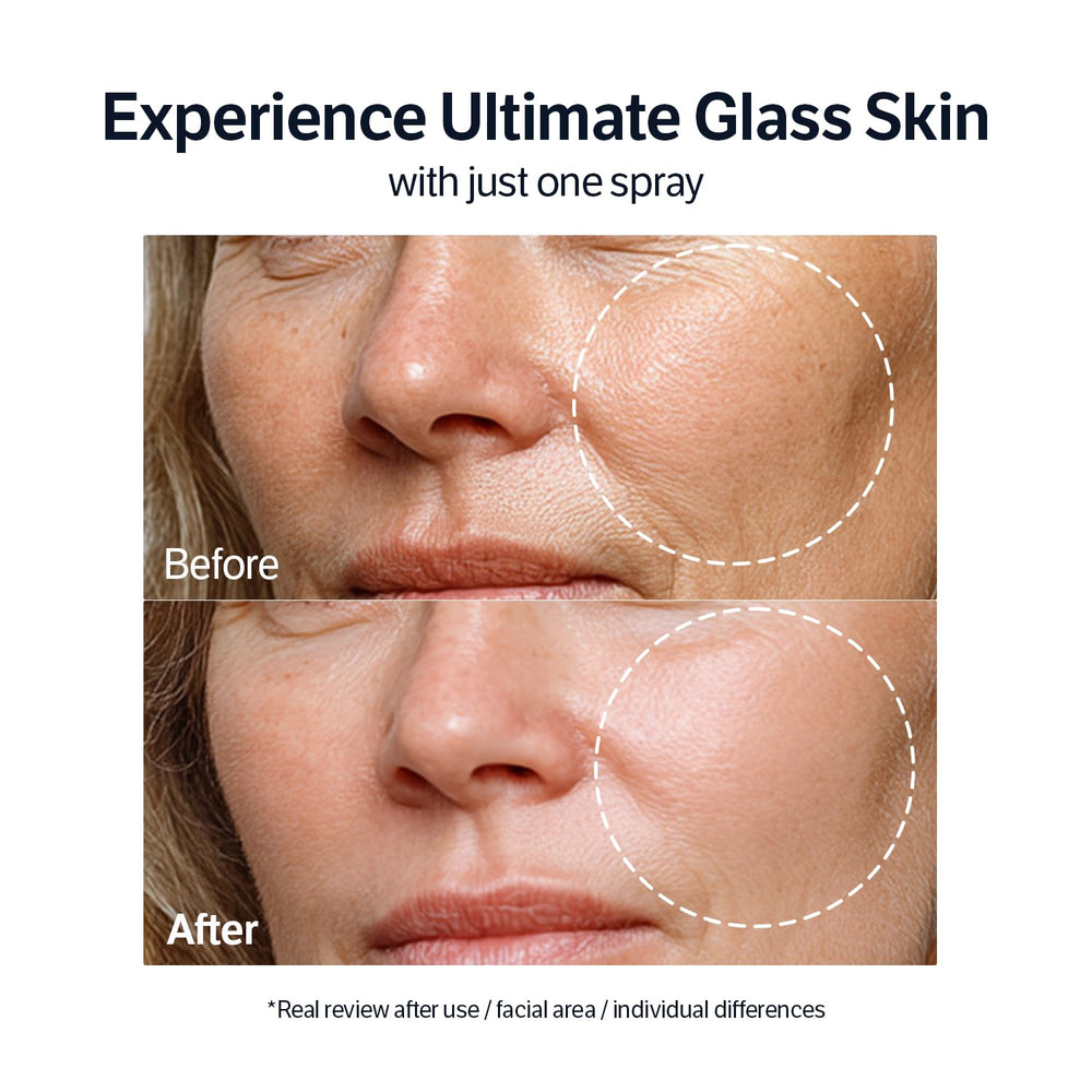 SUNGBOON EDITOR Deep Collagen Barrier Serum Mist texture detail highlights smooth feel