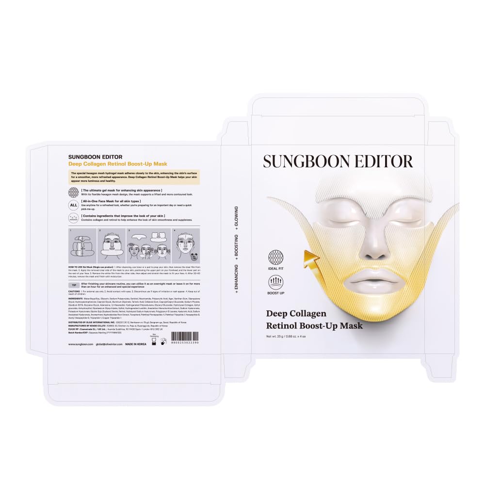 Korean skincare setup featuring SUNGBOON EDITOR products.