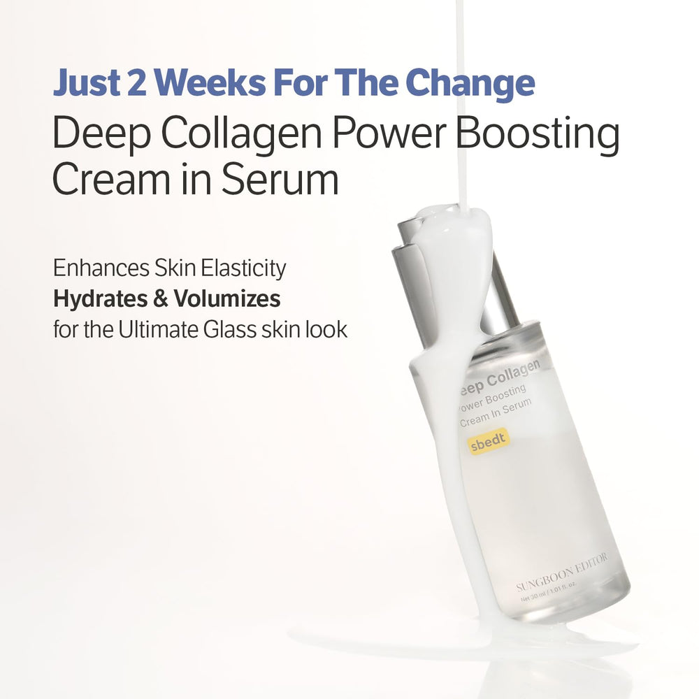 SUNGBOON EDITOR volufiline skin-conditioning action for a fuller look.