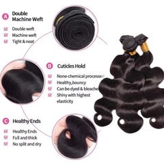 Sungirl 18inch smooth ends bundles for tangle-free styling