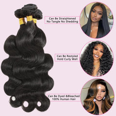 Sungirl 20inch dense weft bundles add fuller volume