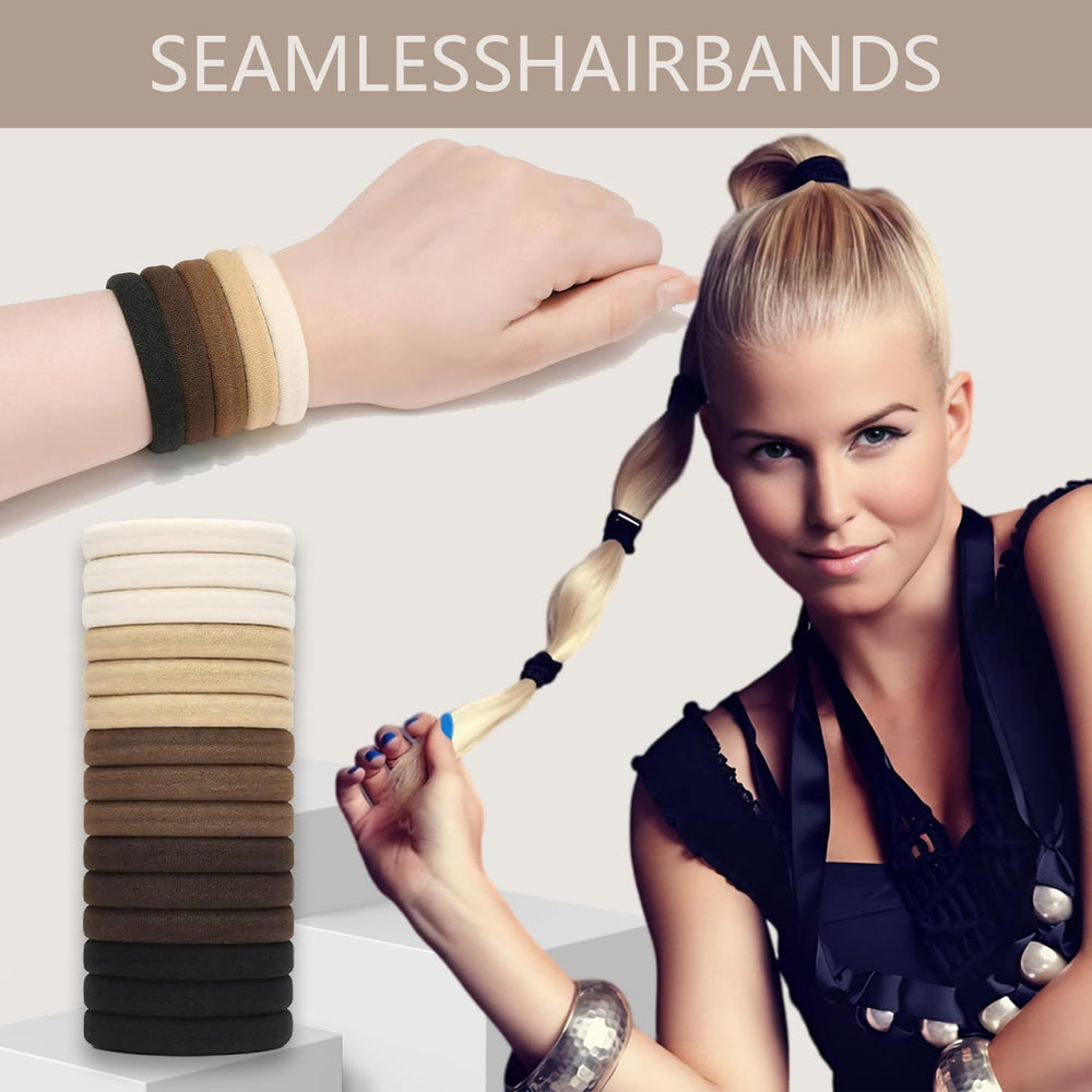 Suniya no-damage hair ties with seamless design preventing snagging