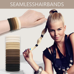 Suniya no-damage hair ties with seamless design preventing snagging