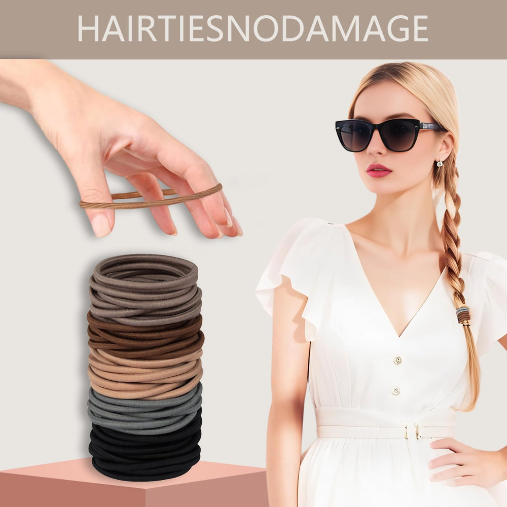 Suniya satin scrunchies offer smooth texture and gentle hold