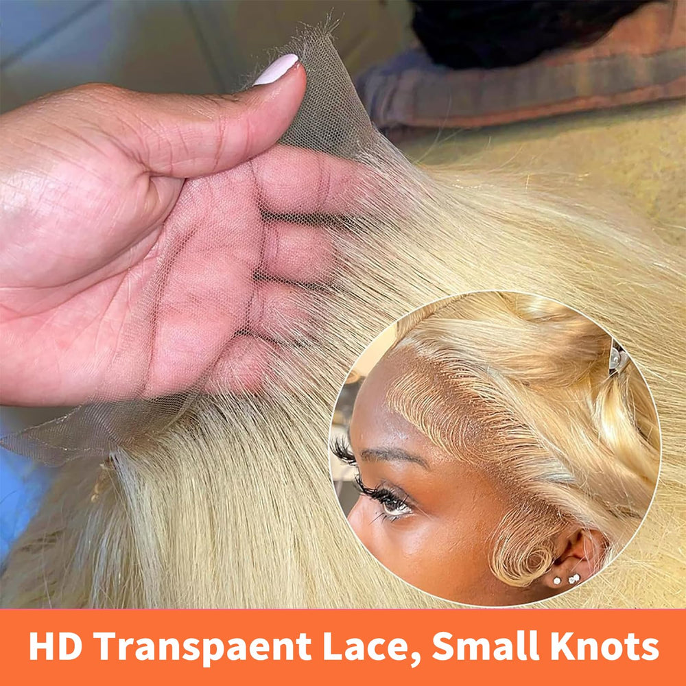 SUNKASA 200% density lace front wig for full, lush volume