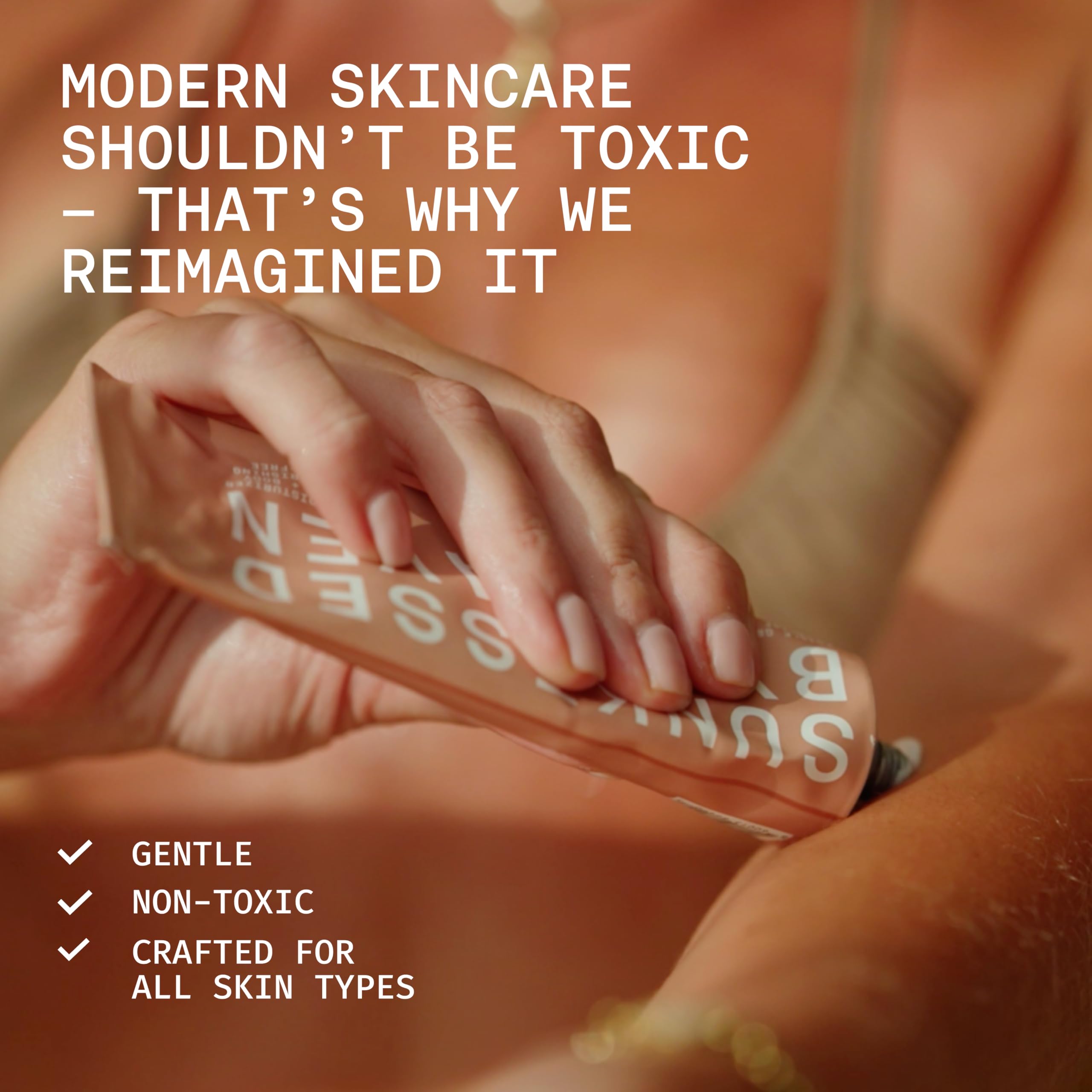 Formulation sans parabènes, parfum ou silicone de Sunkissed By Heaven.