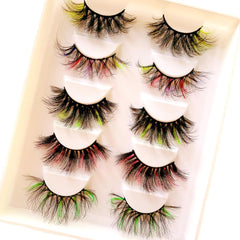 Sunniess Hair 10D dramatic faux mink lashes ideal for cosplay and parties