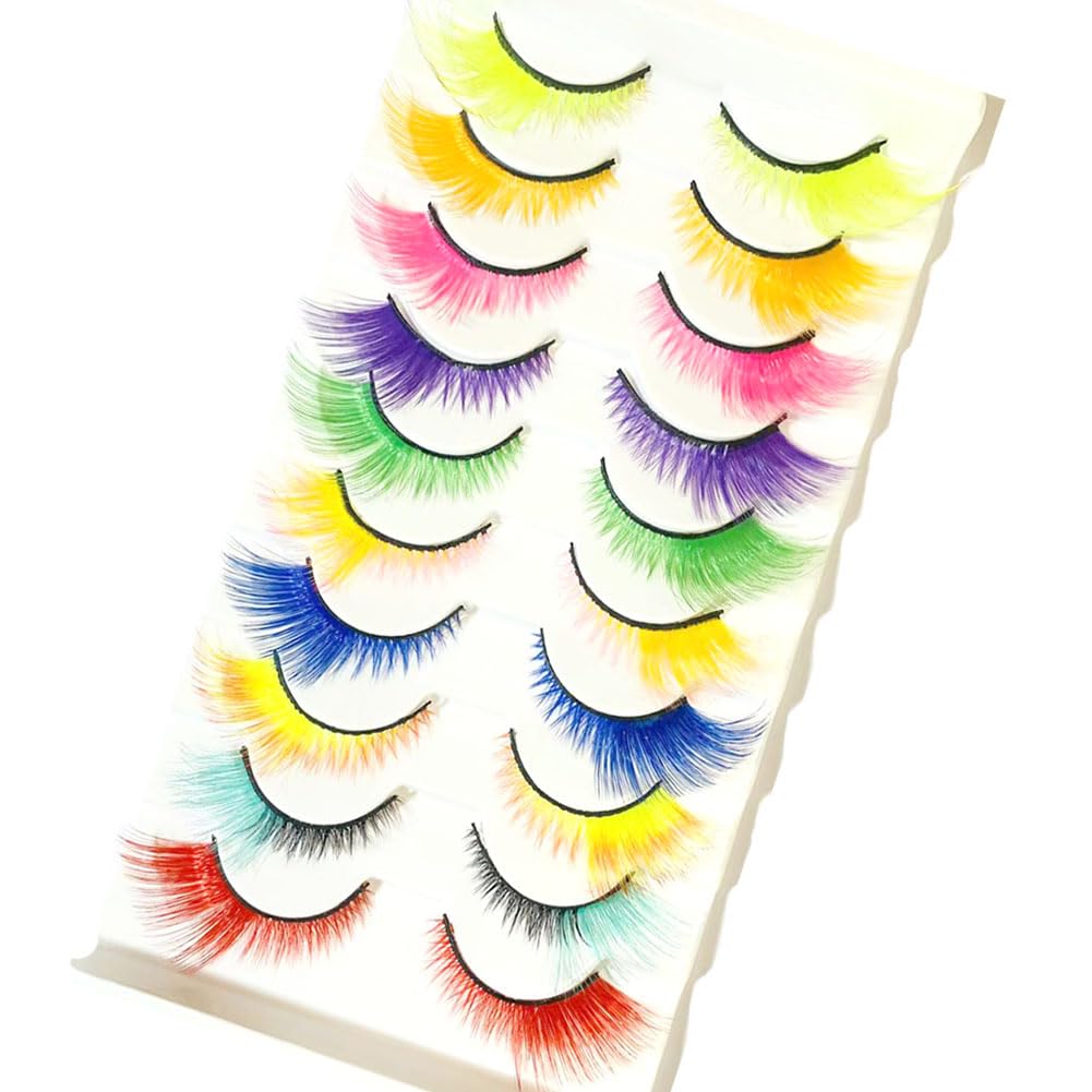 Sunniess Hair ombre lashes cateye fluffy close up for a bold eye look
