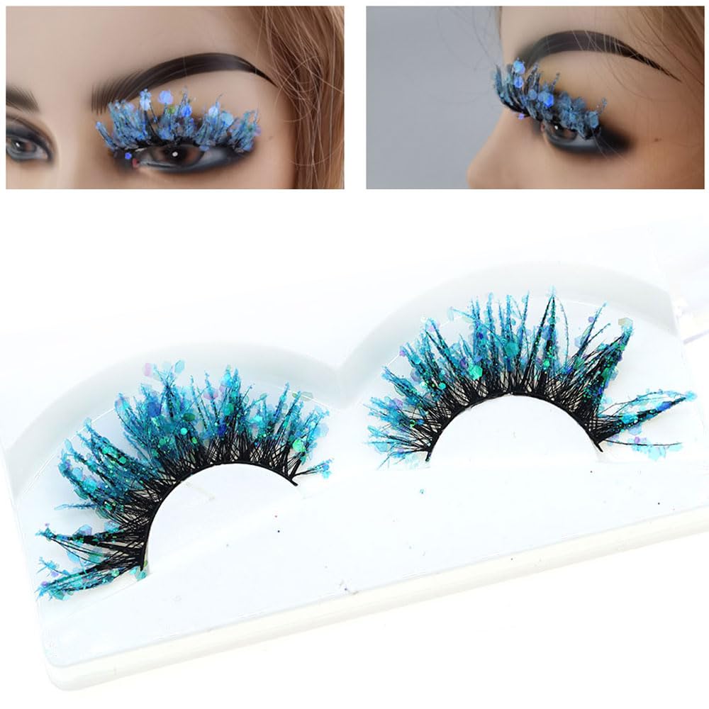 Sunniess reusable glitter lashes with proper care longevity