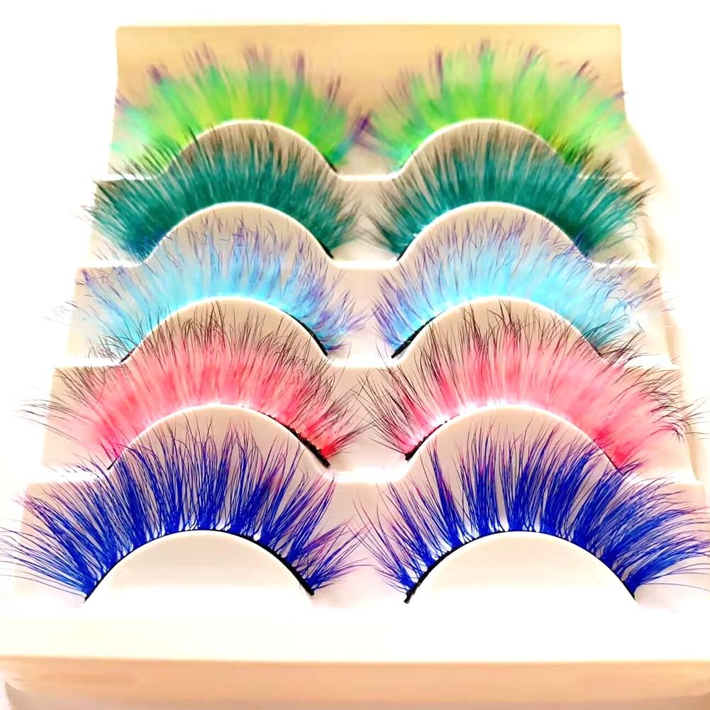 Sunniess Ombre Lashes Silk Protein in ombre color for vibrant eye framing.