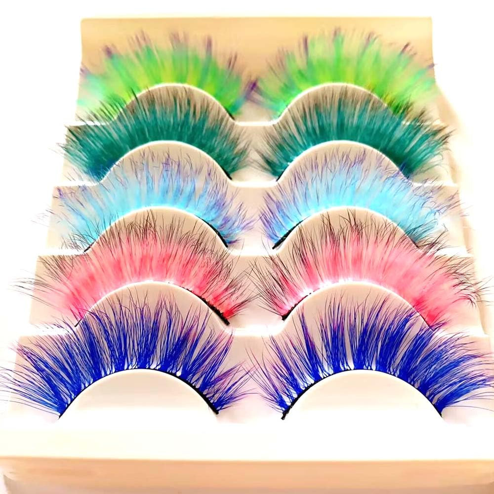 Sunniess Ombre Lashes Silk Protein in ombre color for vibrant eye framing.