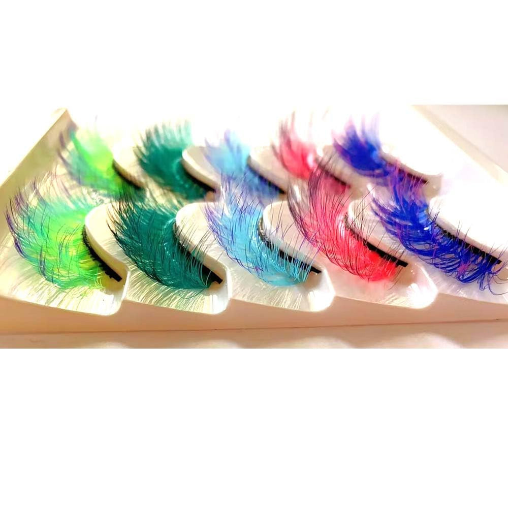 Sunniess Ombre Lashes Silk Protein lightweight, hypoallergenic for sensitive eyes.