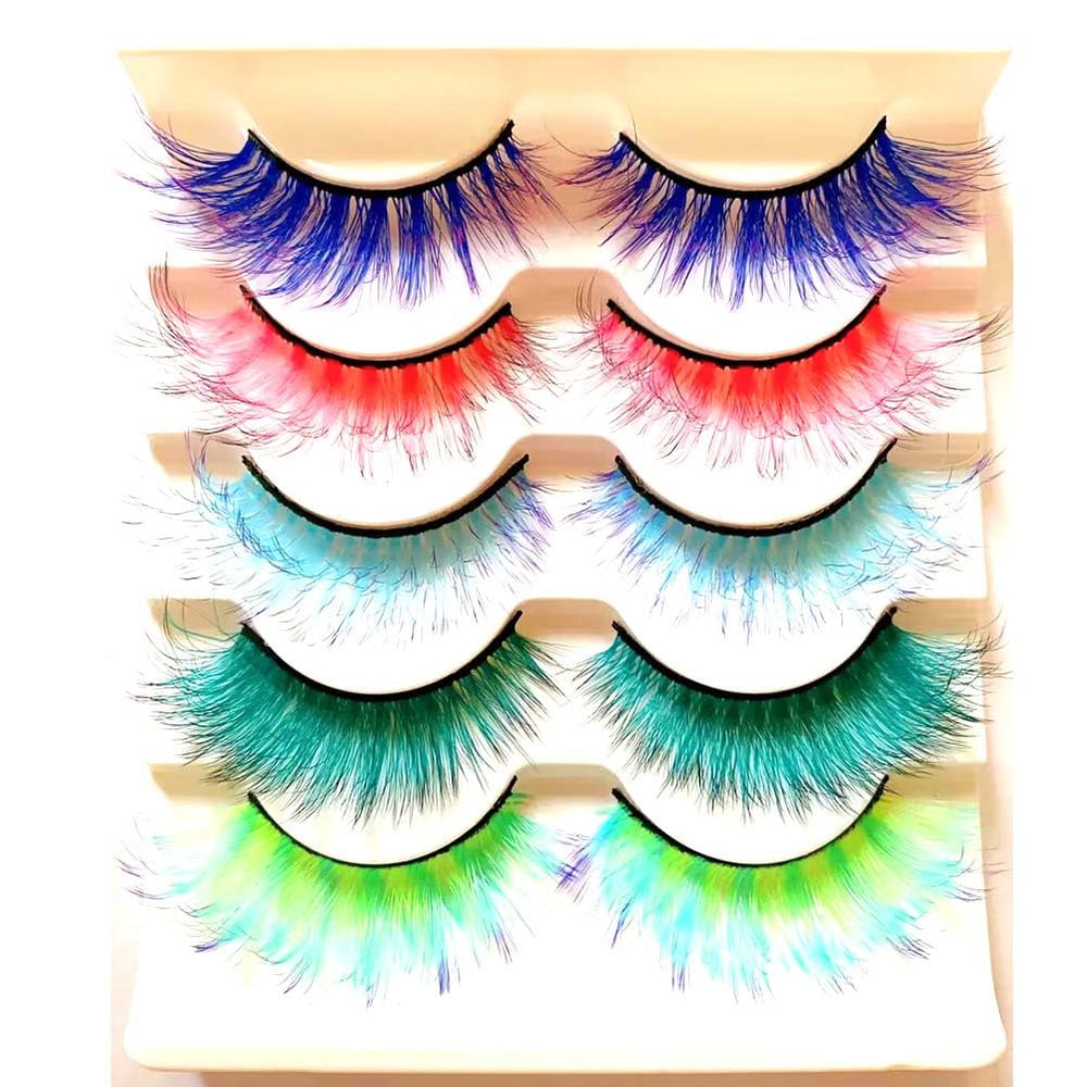 Sunniess Ombre Lashes Silk Protein with DDcurl for doll-like flutter and color.