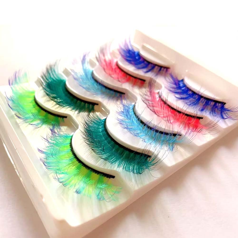Sunniess Ombre Lashes Silk Protein ideal for Halloween makeup and cosplay.