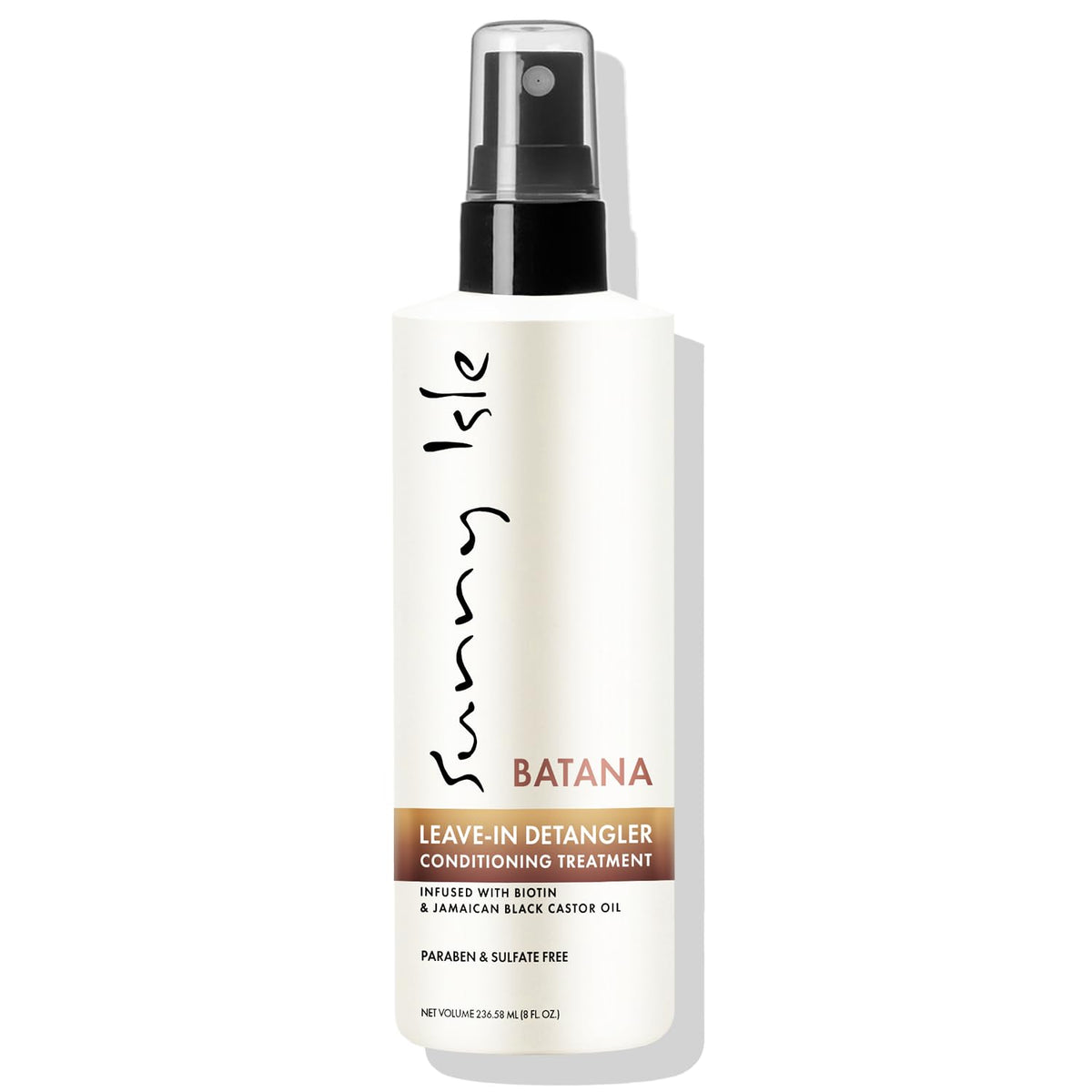 Sunny Isle Batana Leave-In Detangler bottle for easy detangling and scalp refresh