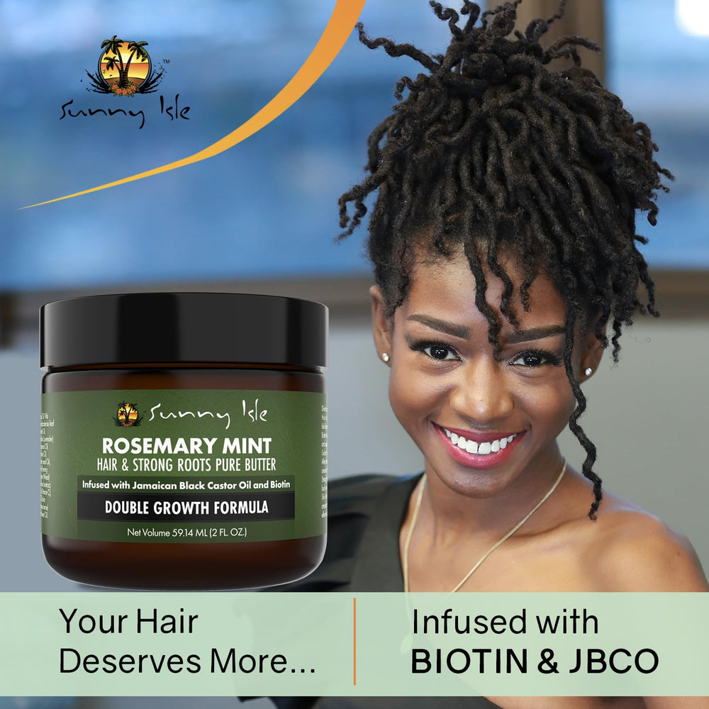 Sunny Isle Jamaican Black Castor Oil glow demonstrates premium oil blend for hair nourishment