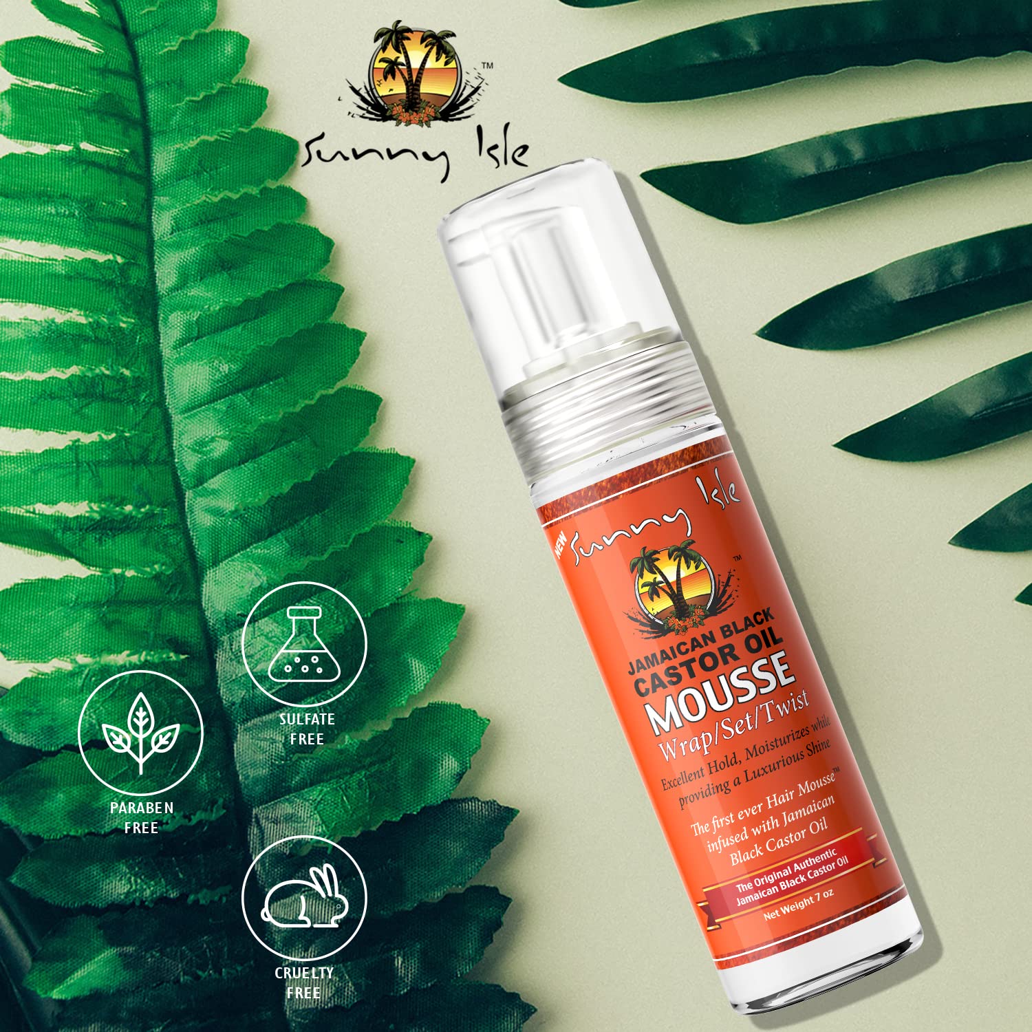 Wrap and rollers setup shows long-lasting hold and defined curls with Sunny Isle mousse.