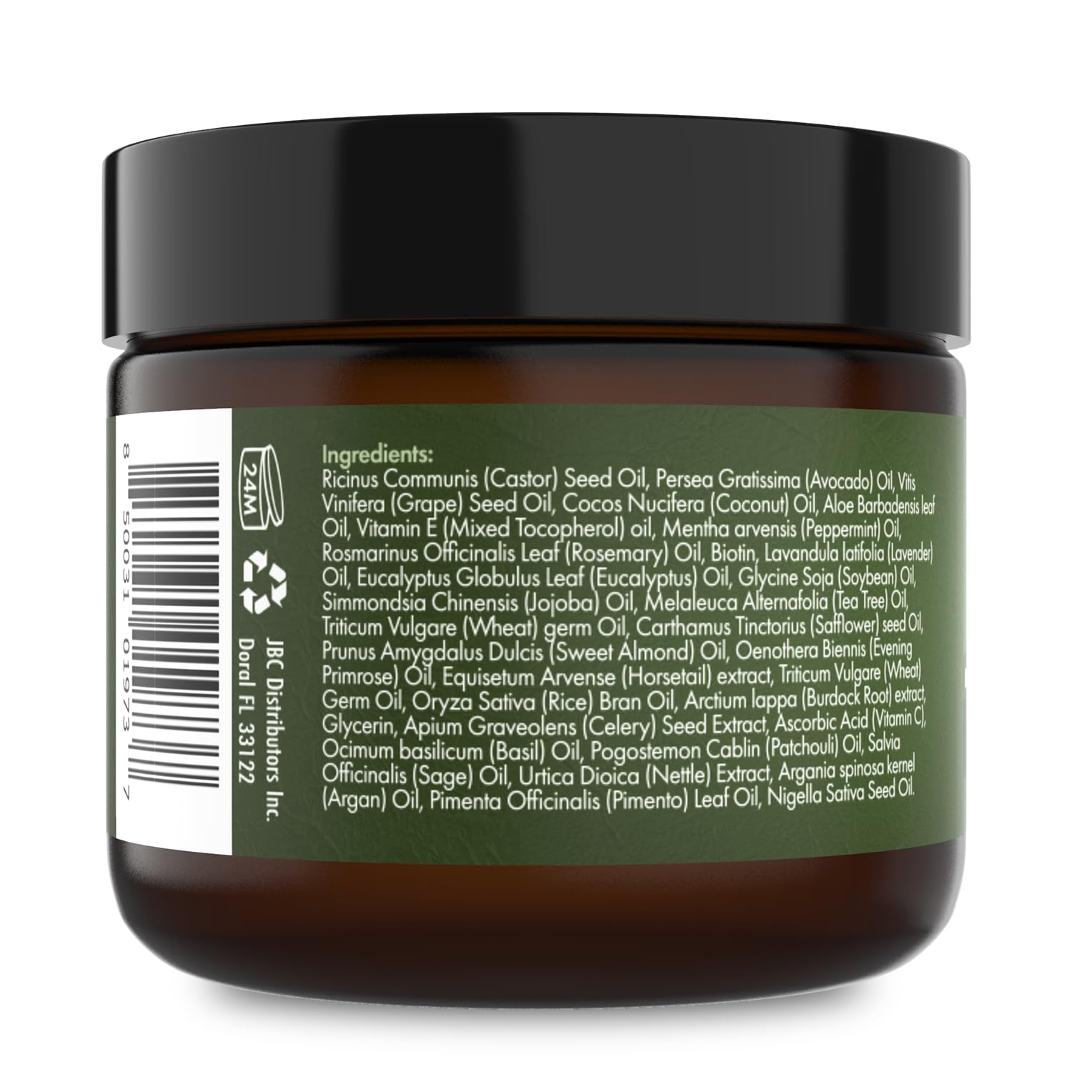 Sunny Isle Rosemary Mint Butter packaging shows USA-made production