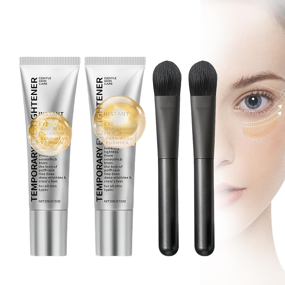 Sunnydeer Perfection Eye Tightener with brush for precise under-eye application and instant lift.