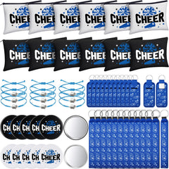 Sunnymove lipstick holder keychain with cheer design, perfect for on-the-go touch-ups