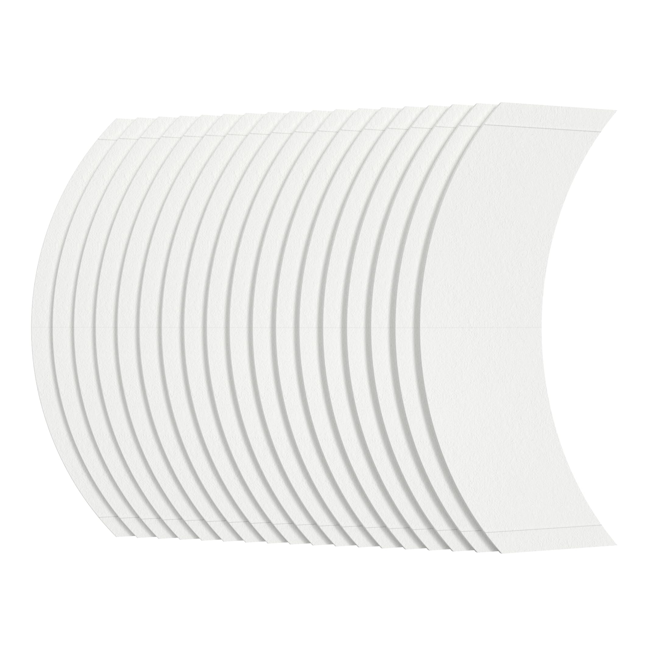Sunshine Tape 1522 clear wig tape front view for daily wear.