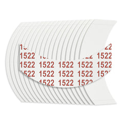 Sunshine Tape 1522 clear wig tape side view showing discreet hold.