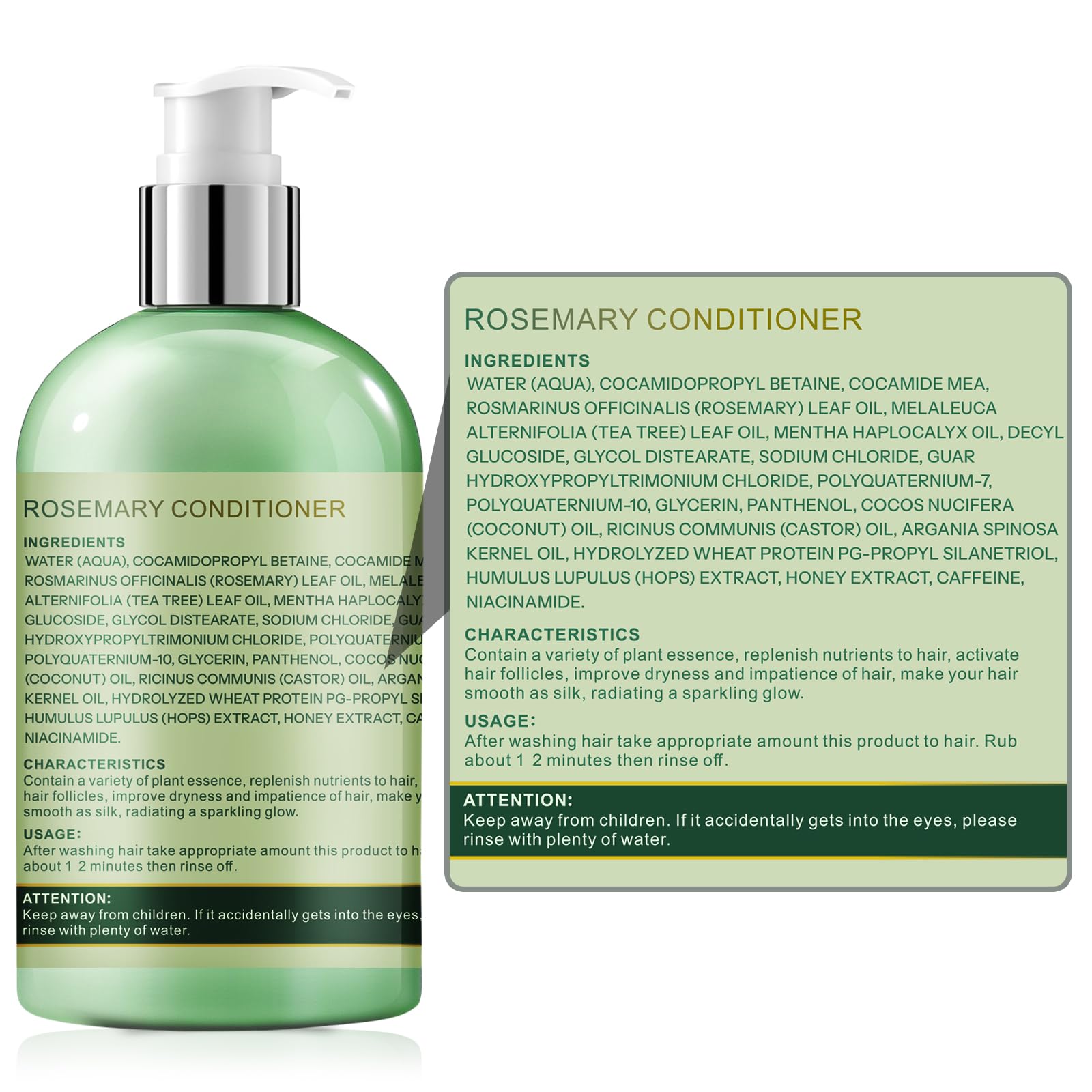 Sunspeak Rosemary Conditioner applied during a scalp refresh routine