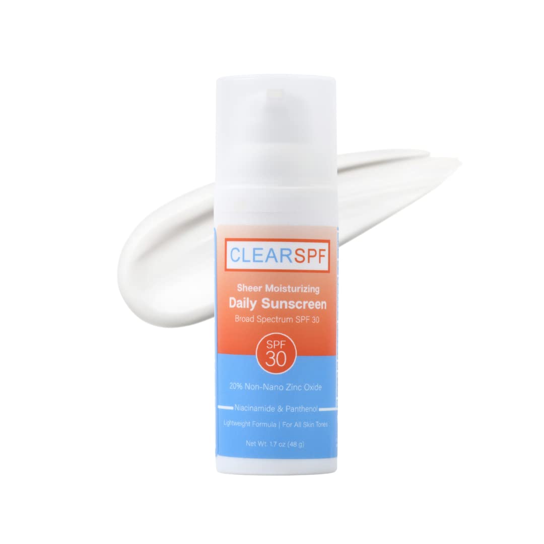Suntegrity ClearSPF bottle ready for daily protection and hydration