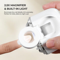 Suntony Loupe agrandisseur pour détails nets des ongles.