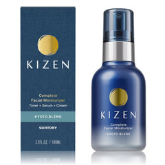 SUNTORY WELLNESS All-in-One moisturizer bottle for daily hydration.