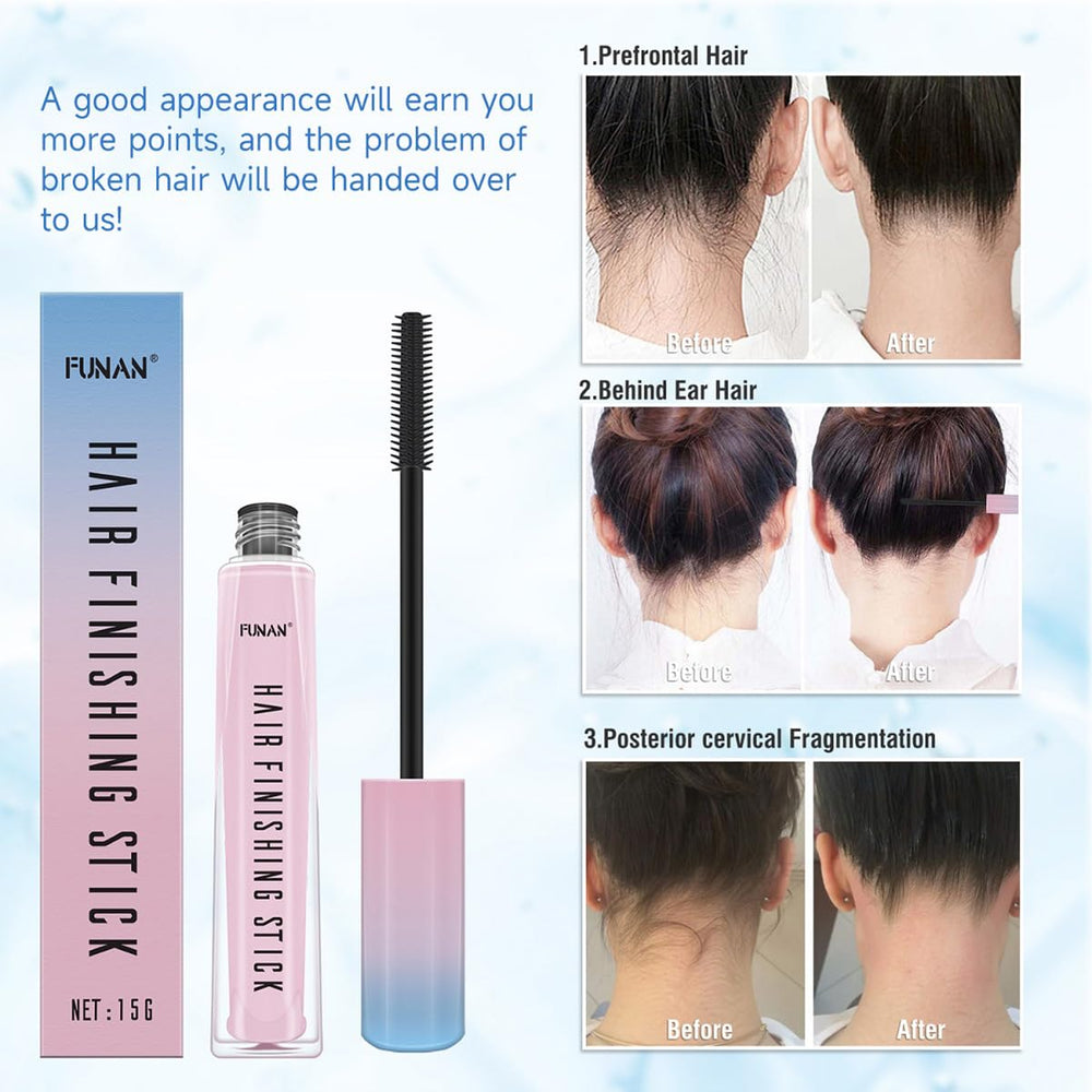 SUOFEIYA Hair Finishing Stick suitable for long, short, and curly hair types