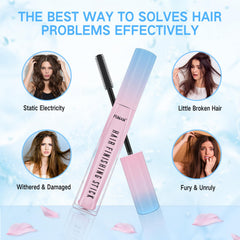 SUOFEIYA Hair Finishing Stick taming flyaways in windy conditions