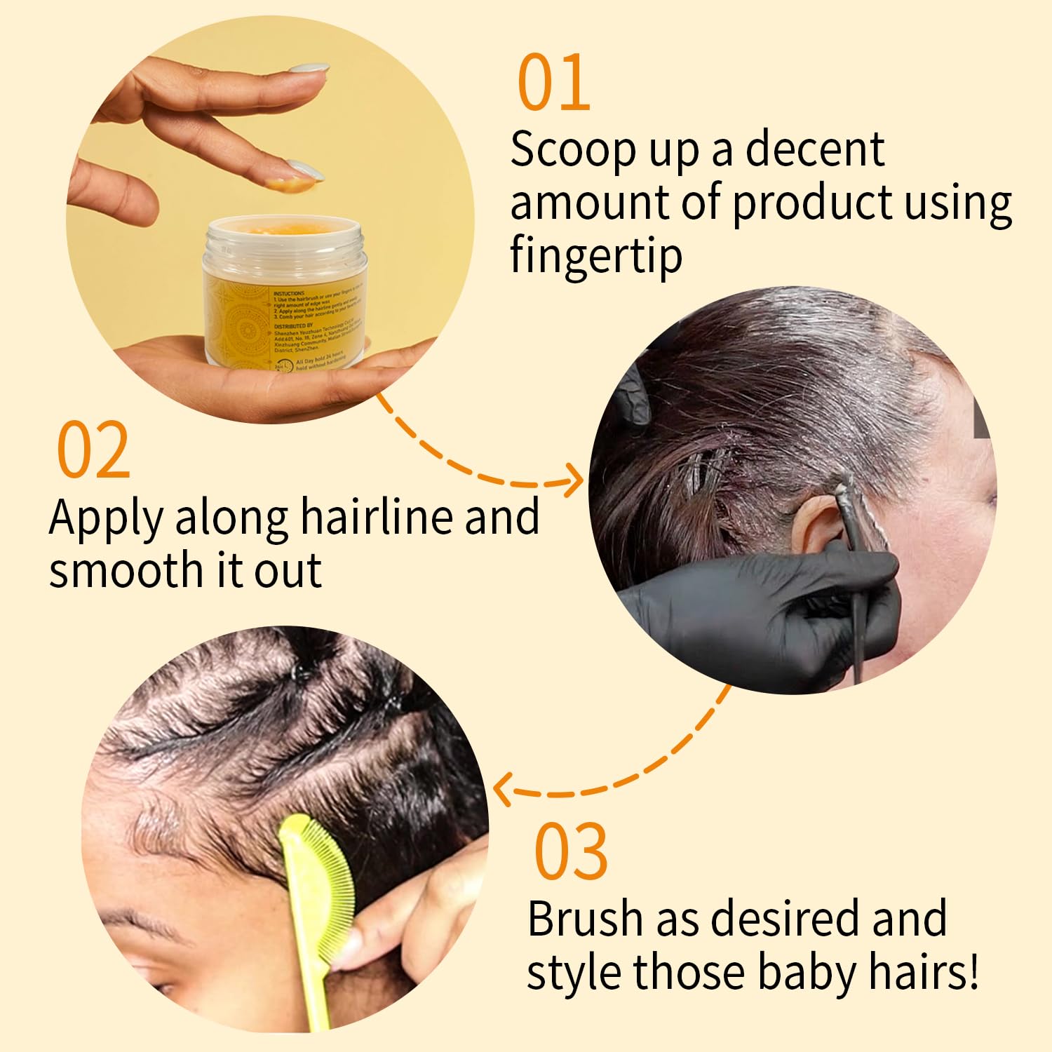 SUOFEIYA edge control at hairline for precise smoothing