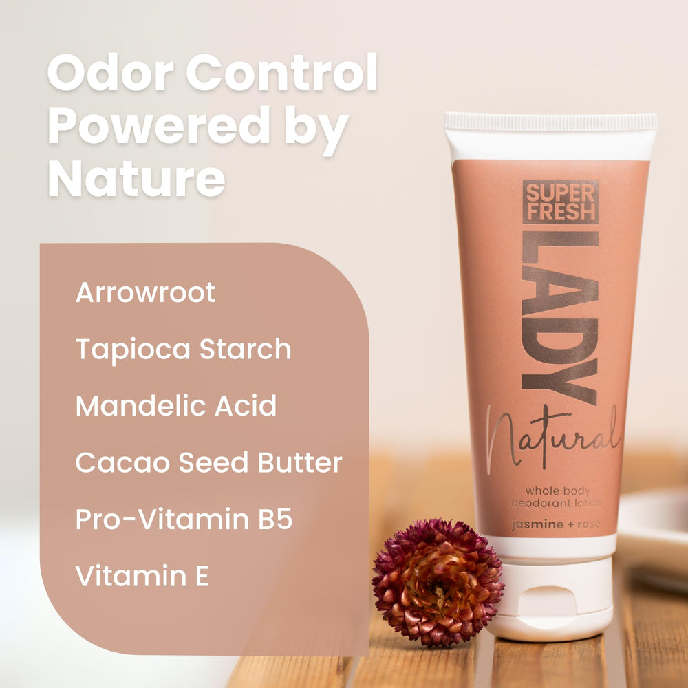 Super & Fresh Co. application on skin shows smooth, non-greasy texture.