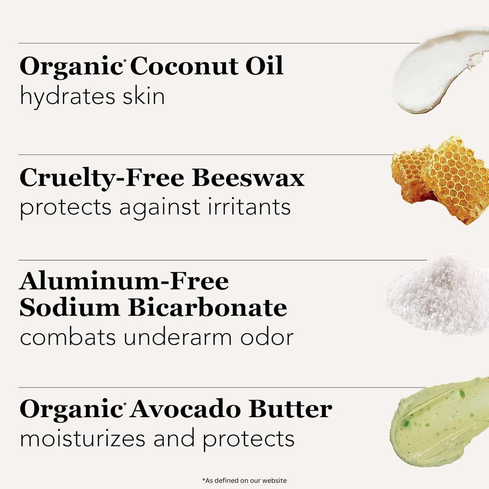 Super Natural Goods Underarmed honey-vitamin-e nourishes and soothes skin.
