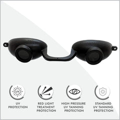 Super Sunnies EVO FLEX pack shot showing four-pack for salons