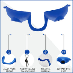 UV indoor tanning glasses from Super Sunnies EVO FLEX protect eyes from UV exposure.