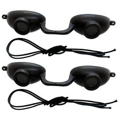 Super Sunnies Flex UV eye protection 2-pack with secure fit for tanning salons.