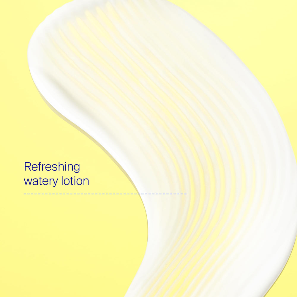 Supergoop! Watery Lotion SPF 50 label close-up highlights broad protection.