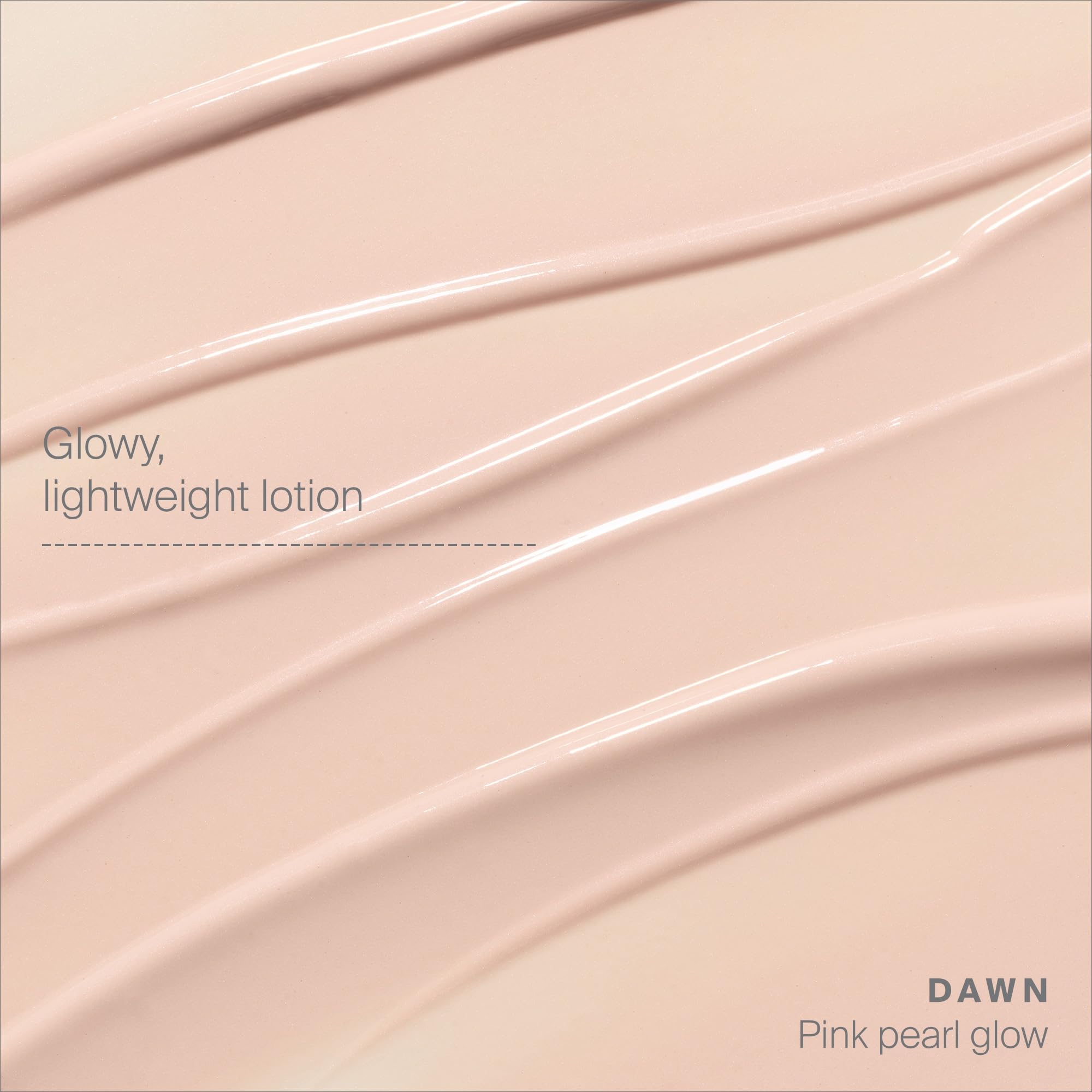 Supergoop! Glowscreen Dawn swatch on arm demonstrates dewy finish and light texture.